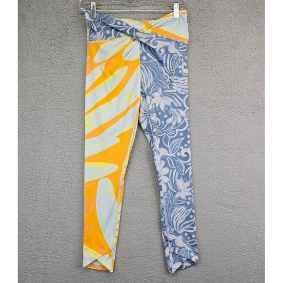 Free People Pants - Free People Leggings Womens 2 Movement Crossover Double Take Colorful Athleisure